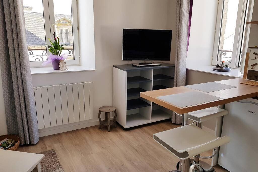 Studio Cosy Les Roses Tremieres 3 Etoiles Centre Plouharnel Proche Mer Exterior foto