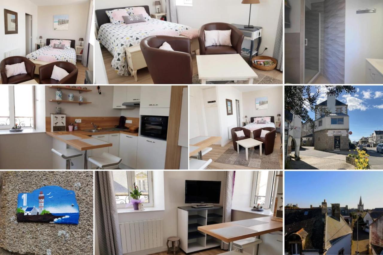 Studio Cosy Les Roses Tremieres 3 Etoiles Centre Plouharnel Proche Mer Exterior foto